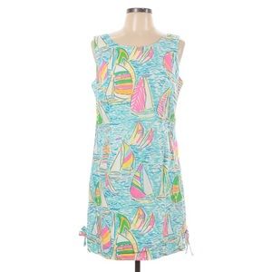 Lilly Pulitzer dress, size 12.  You gotta regatta print.